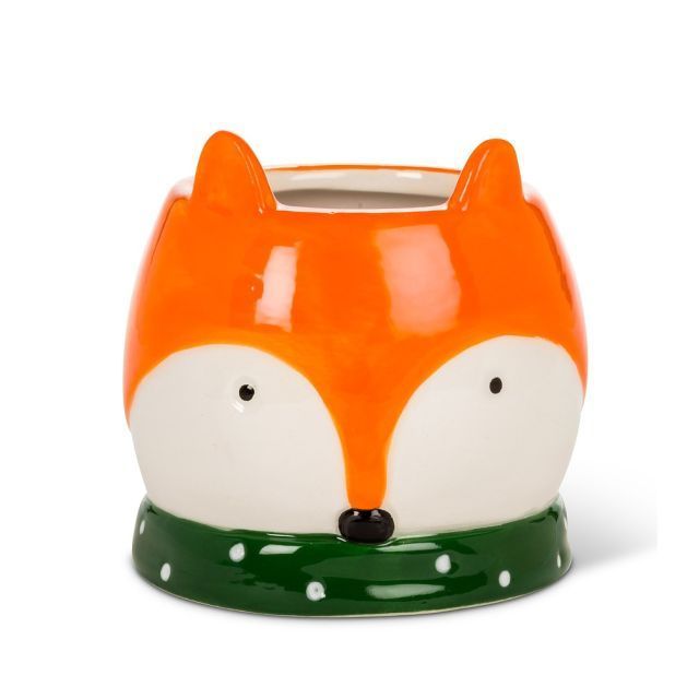 Small Fox Head Planter