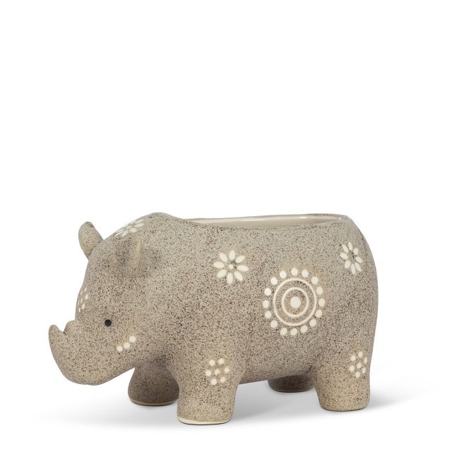 Rhino Shaped Planter