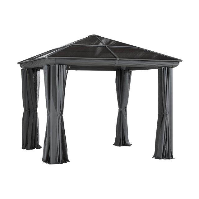 Gazebo Penguin Venus Gazebo 10 Ft. x 10 Ft. in Slate