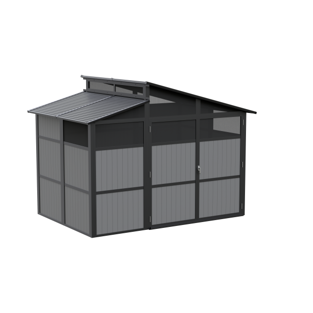 Sojag Rainier 8 x 11 ft. Aluminum Frame Storage Shed