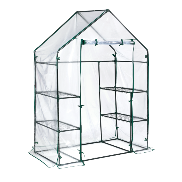 Miracle-Gro Mini Greenhouse 4 ft. 8 in. x 29 in. x 6 ft. 5 in.