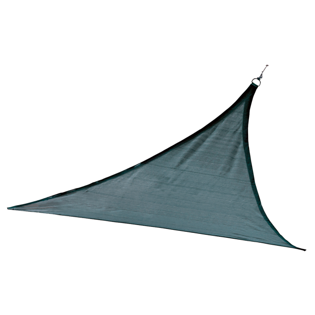 Shade Sail Triangle - Heavyweight (Attachment point/pole not included) 12 x 12 ft. Sea Blue