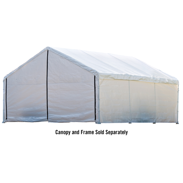 Canopy Enclosure Kit for the SuperMax 18 x 20 ft. White - Frame and Canopy Sold Separately