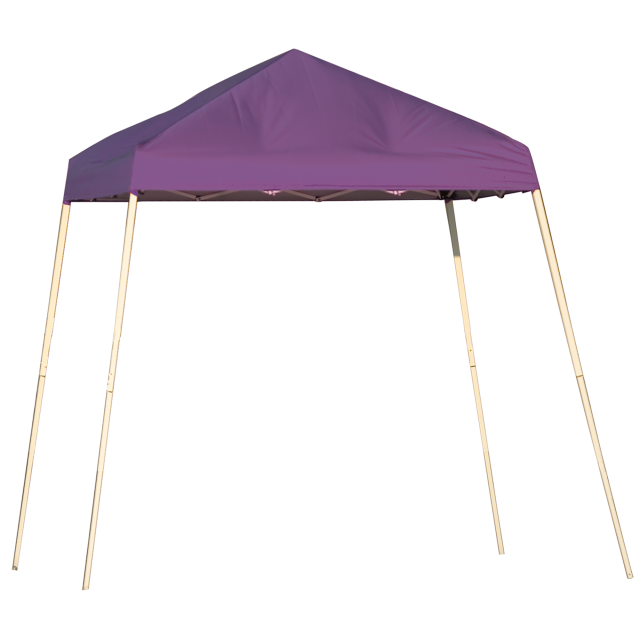 Pop-Up Canopy HD - Slant Leg 8 x 8 ft. Purple