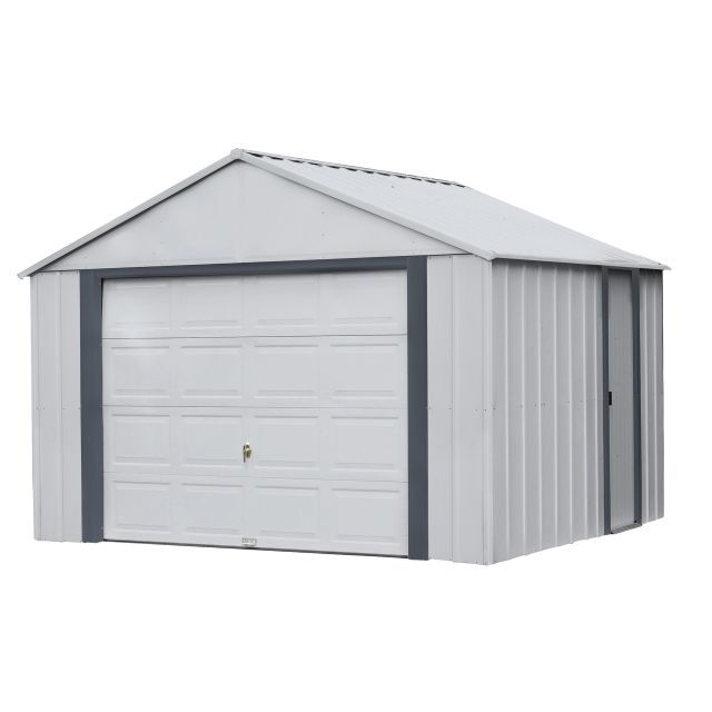 Arrow Murryhill 12 x 10 Garage, Steel Storage Building,  Prefab Storage Shed