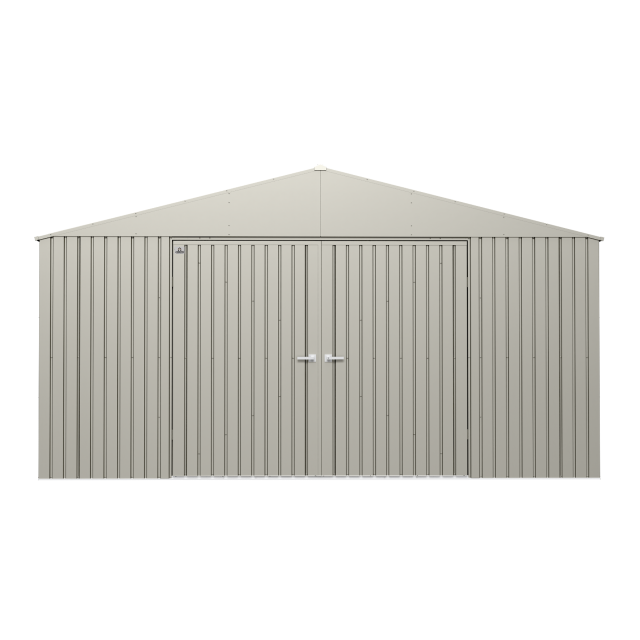 Arrow Elite钢制储物棚, 14x12, 冷灰色