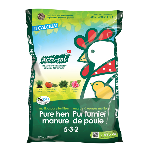Pure Hen Manure Multipurpose Organic Fertilizer 5-3-2 20kg