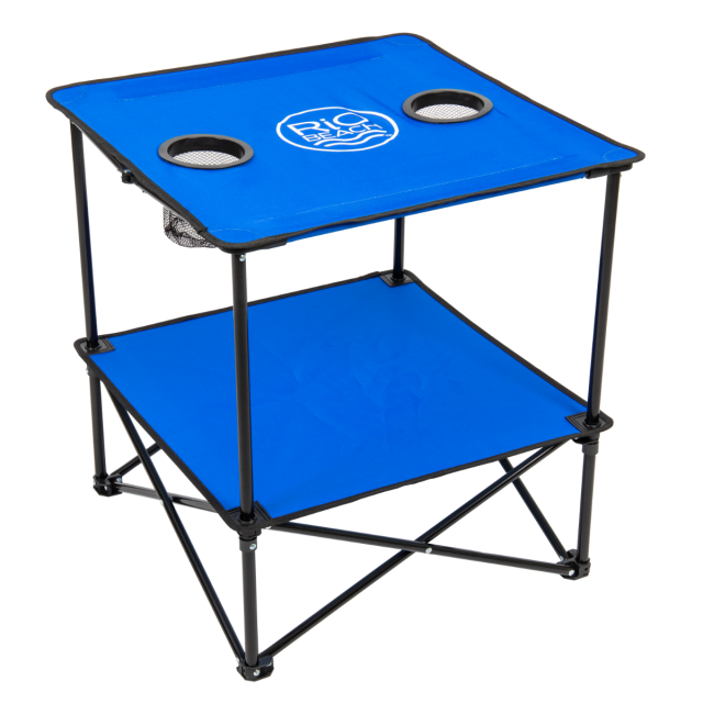 22" Square Compact Folding Beach Table