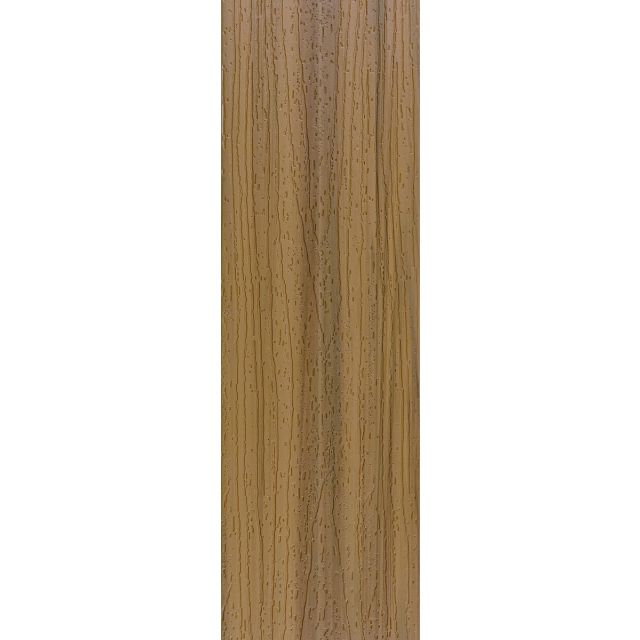 IPATIO PRIME 12ft Teak Foamed PVC Deck Board Grooved