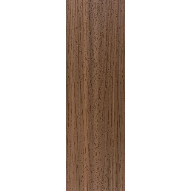 IPATIO PRIME 12ft Mahogany Foamed PVC Deck Board Grooved