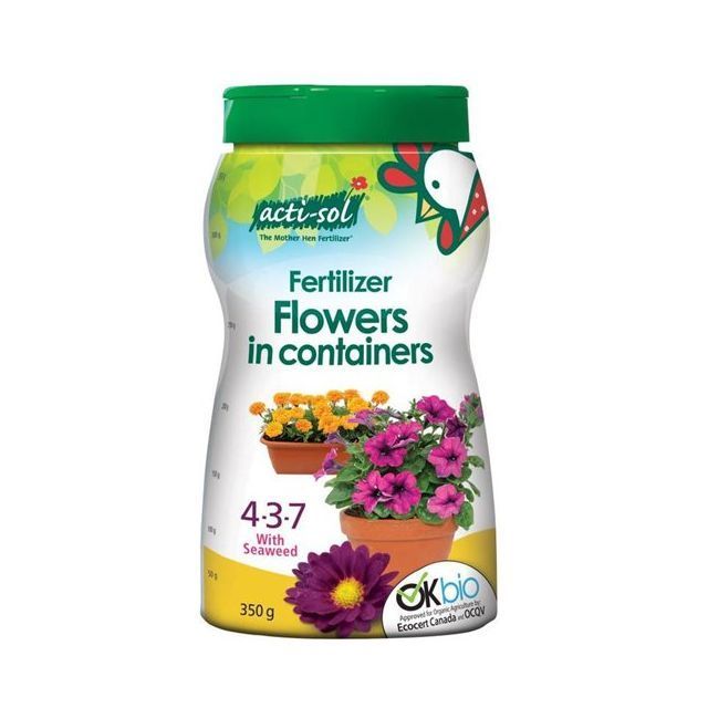 Organic Fertilizer For Annual Flowers 4-3-7 350g