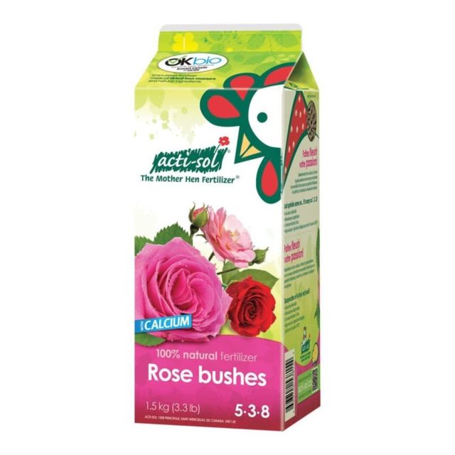 Rose Bushes Organic Fertilizer 5-3-8 1.5 kg