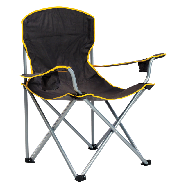 Heavy Duty Folding Chair - Black