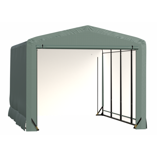 ShelterTube Wind and Snow-Load Rated Garage, 12x18x10 Green