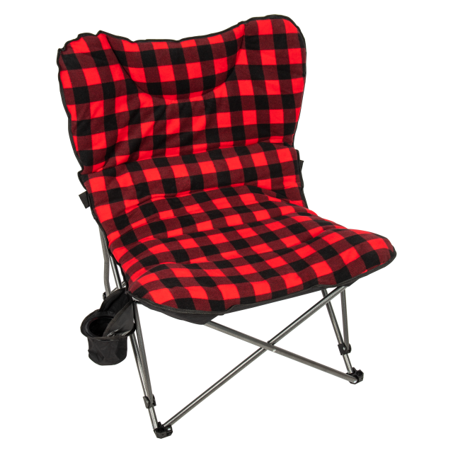 XXL Ultra Padded Camp Seat Plaid