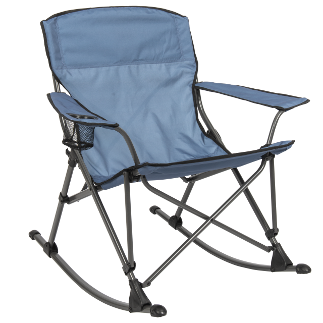 Soft arm rocking quad chair Steel