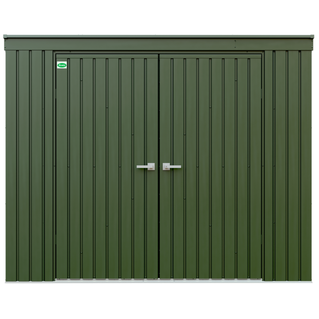 Abri de rangement Scotts pour entretien des pelouses, 8 x 4, vert