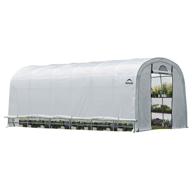 GrowIT Heavy Duty 12 x 24 ft. Round Greenhouse