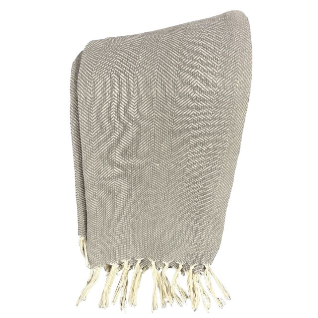 Charm solid throw 50" x 60" - Grey