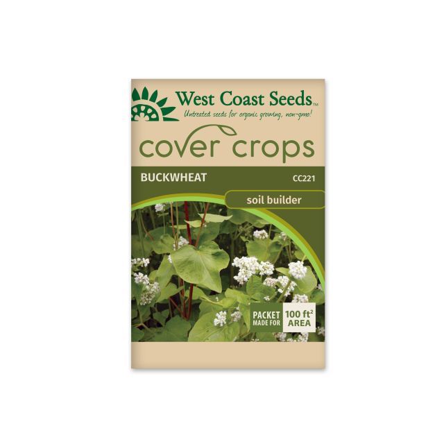 Buckwheat Seeds Buckwheat Vegetable Seeds - West Coast Seeds - CC221A