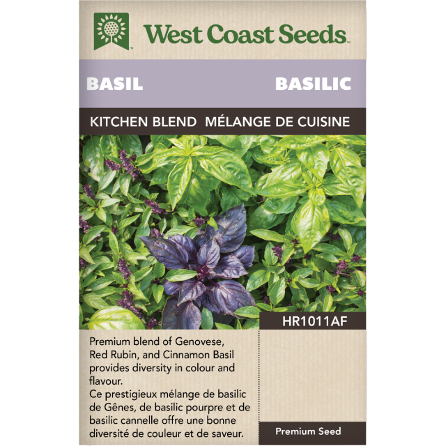 Kitchen Blend Blend Basil Herbs Seeds West Coast Seeds