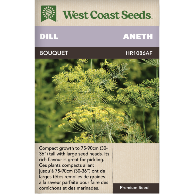 Bouquet Annuel Aneth Herbes Graines - West Coast Seeds