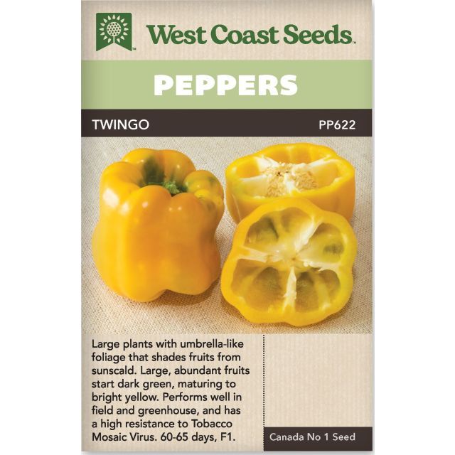 Twingo F1 Sweet Peppers Vegetables Seeds - West Coast Seeds