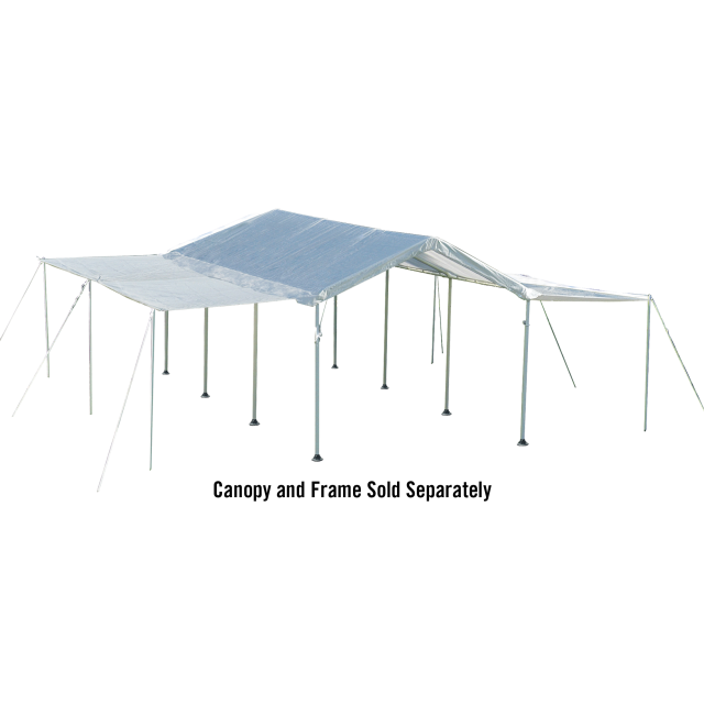 MaxAP 10 ft. x 20 ft. White Canopy Extension Kit - Frame and Canopy Sold Separately