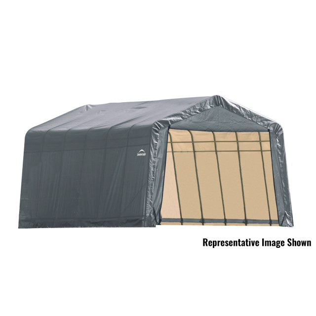 ShelterCoat 13 x 24 x 10 ft. Garage Peak Gray STD