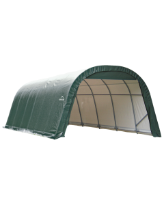 Rond Garage ShelterCoat 12 x 24 pi, Vert standard