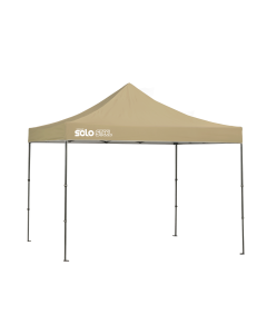 Solo Steel 100 10 x 10 ft. Straight Leg Canopy - Khaki