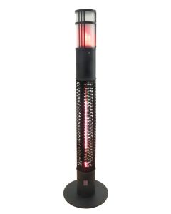 Westinghouse Infrared Electric Outdoor Heater Portable With Gold Tube and Flame