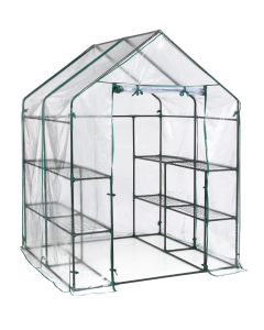 Miracle-Gro Mini Greenhouse  4' 8" x 4' 8" x 6' 5"