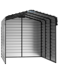 Abri d'auto en acier avec 3 parois, 10x15x09