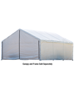 Canopy Enclosure Kit for the SuperMax 18 x 20 ft. White - Frame and Canopy Sold Separately