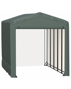 ShelterTube Wind and Snow-Load Rated Garage, 14x23x16 Green