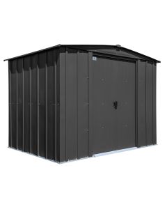 Arrow Classic Steel Storage Shed, 8x6, Charcoal