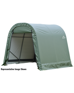 ShelterCoat 11 x 8 ft. Wind and Snow Rated Garage Round Green STD