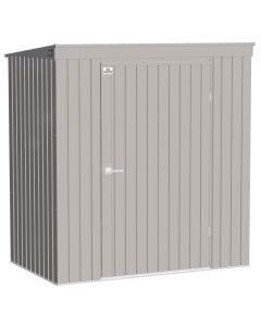 Arrow Elite Steel Storage Shed, 6x4, Cool Grey