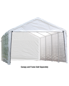 Canopy Enclosure Kit for the SuperMax 12ft. x 26ft. White (Frame and Canopy Sold Separately)