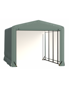 ShelterTube Wind and Snow-Load Rated Garage, 12x18x10 Green