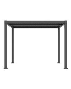 Pergola Mélia en aluminium à persiennes ajustables 10'x10'