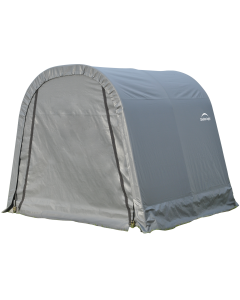 ShelterCoat 8 x 8 ft. Wind and Snow Rated Garage Round Gray STD