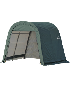 ShelterCoat 8 x 8 ft. Wind and Snow Rated Garage Round Green STD