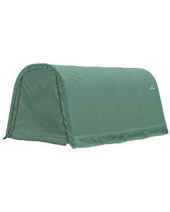 ShelterCoat 10 x 16 ft. Wind and Snow Rated Garage Round Green STD
