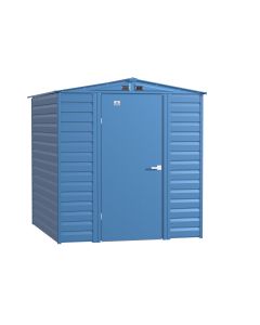 Arrow Select Steel Storage Shed, 6x7, Blue Grey