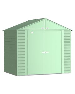 Arrow Select Steel Storage Shed, 8x6, Vert sauge