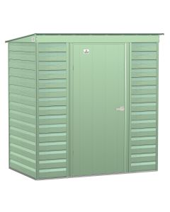 Arrow Select Steel Storage Shed, 6x4, Vert sauge