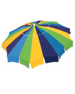 7' 20 Panel Umbrella with Integrated Sand Anchor UB723-2015-1