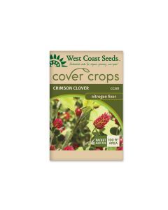 Crimson Clover Seeds Clover Vegetable Seeds - West Coast Seeds - CC201A